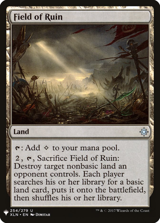 Field of Ruin (The List #XLN-254)
