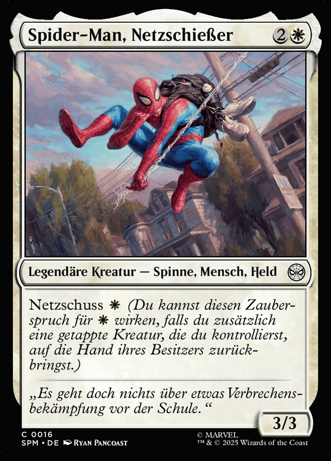 Spider-Man, Netzschießer