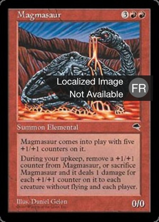 Magmasaur (Tempest #188)