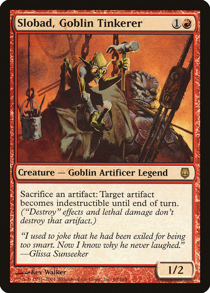 Slobad, Goblin Tinkerer (Darksteel #69)