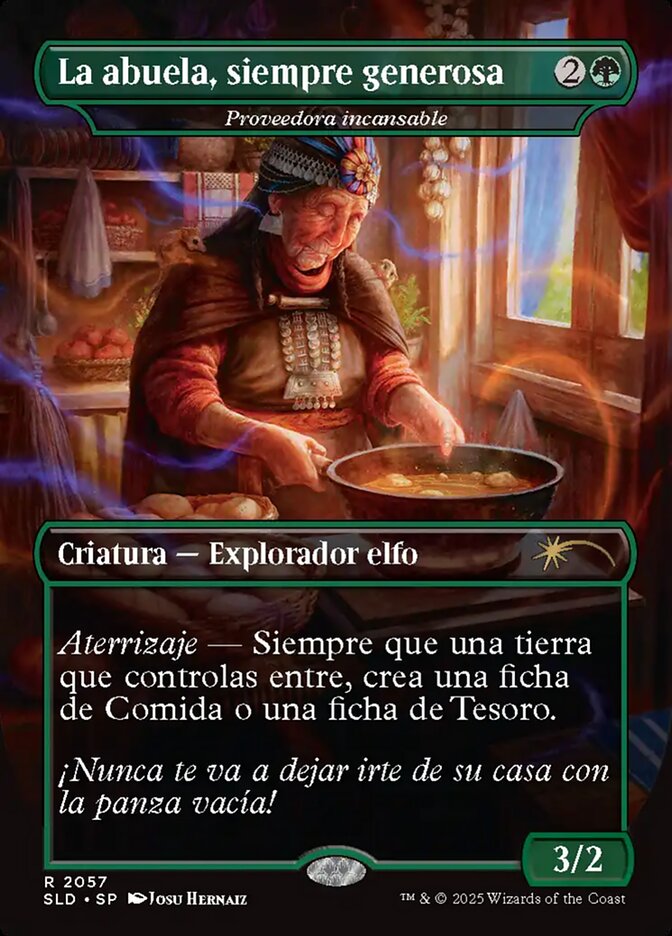 Proveedora incansable
