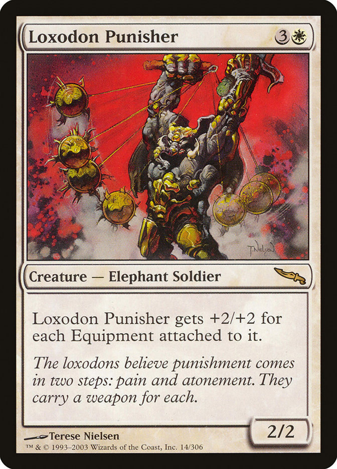 Loxodon Punisher (Mirrodin #14)