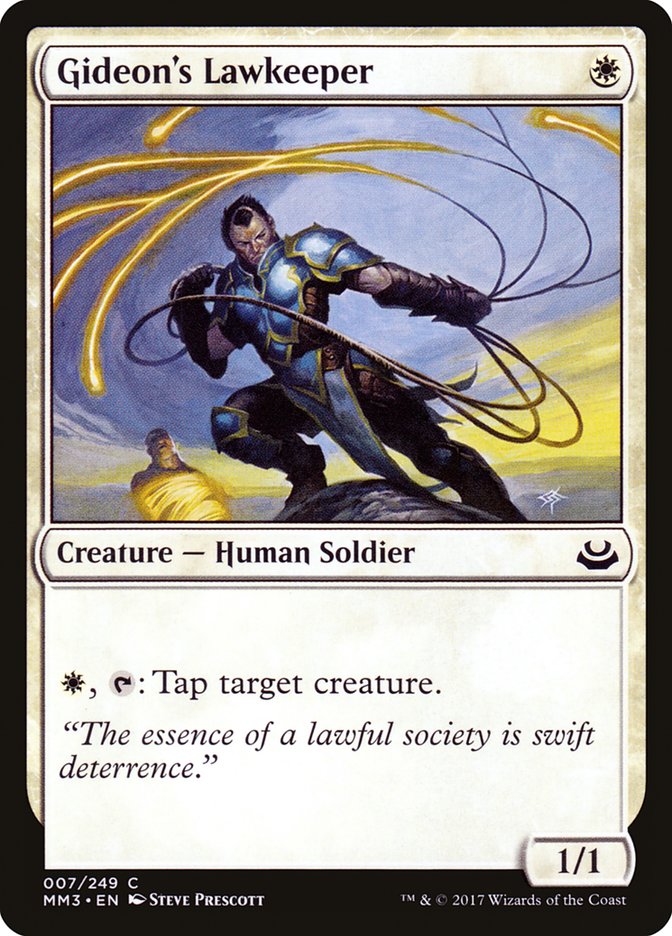 Gideon's Lawkeeper (Modern Masters 2017 #7)