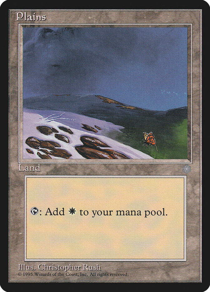 Plains · Ice Age (ICE) #365 · Scryfall Magic The Gathering Search