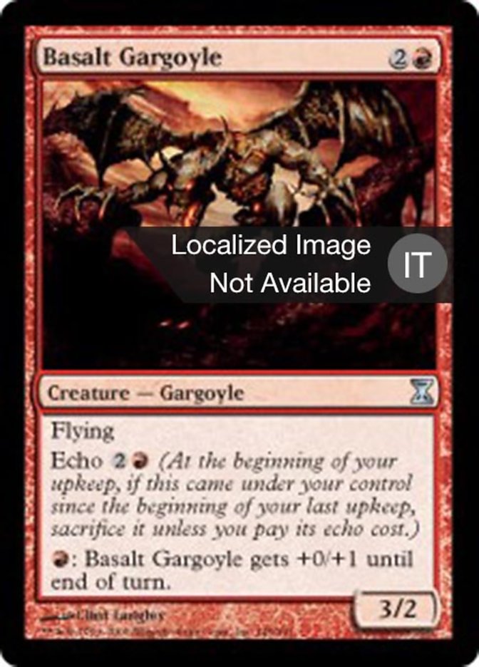 Basalt Gargoyle (Time Spiral #145)