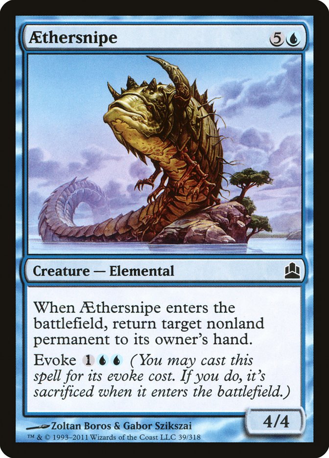 Aethersnipe (Commander 2011 #39)