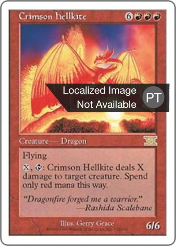 Crimson Hellkite (Classic Sixth Edition #172)