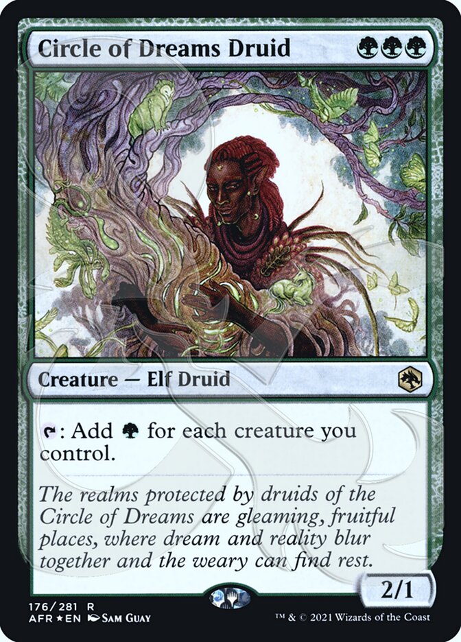 Circle of Dreams Druid (Adventures in the Forgotten Realms Promos #176a)