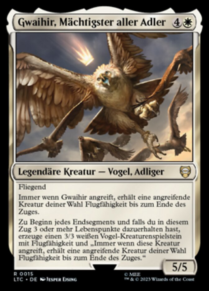 Gwaihir, Mächtigster aller Adler