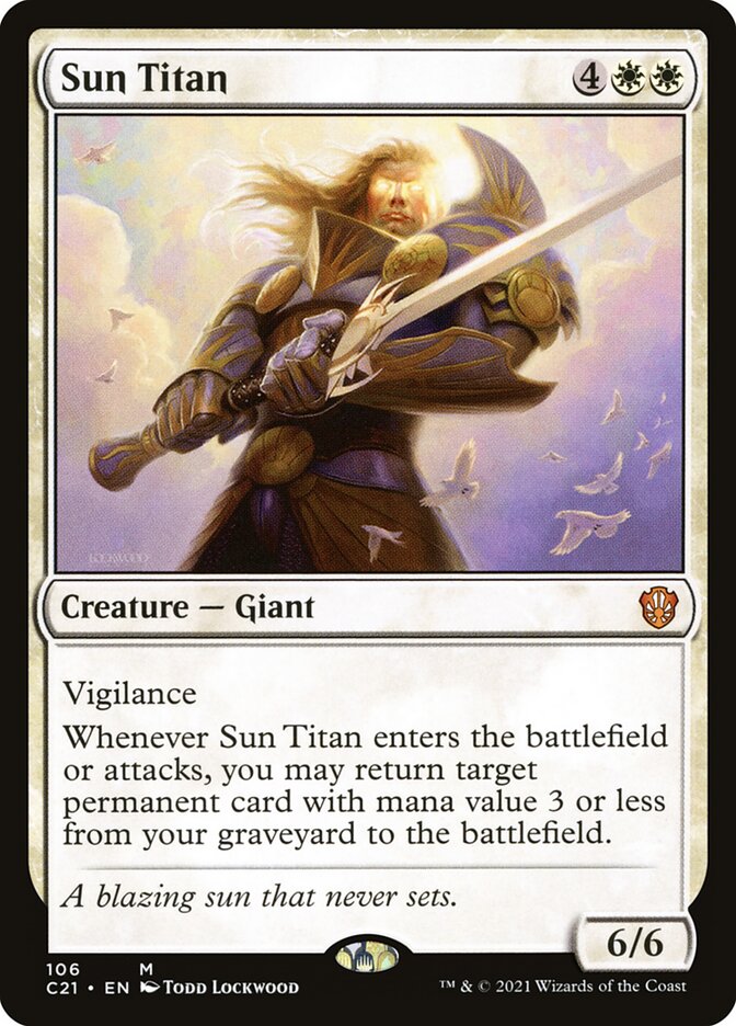 Sun Titan (Commander 2021 #106)