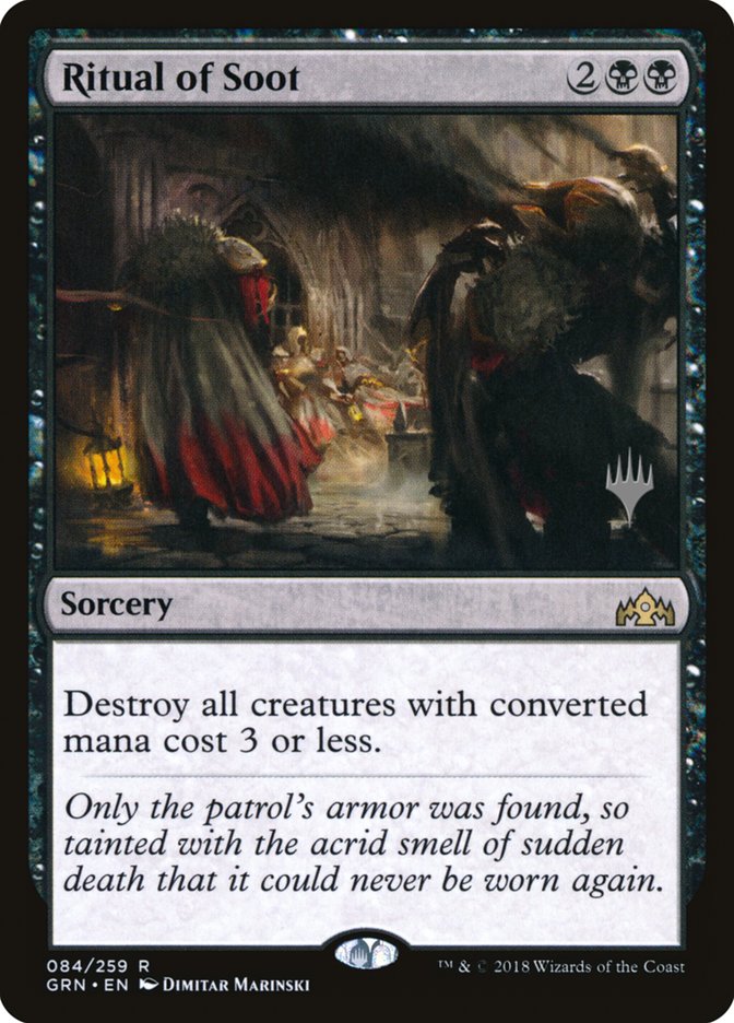 Ritual of Soot (Guilds of Ravnica Promos #84p)