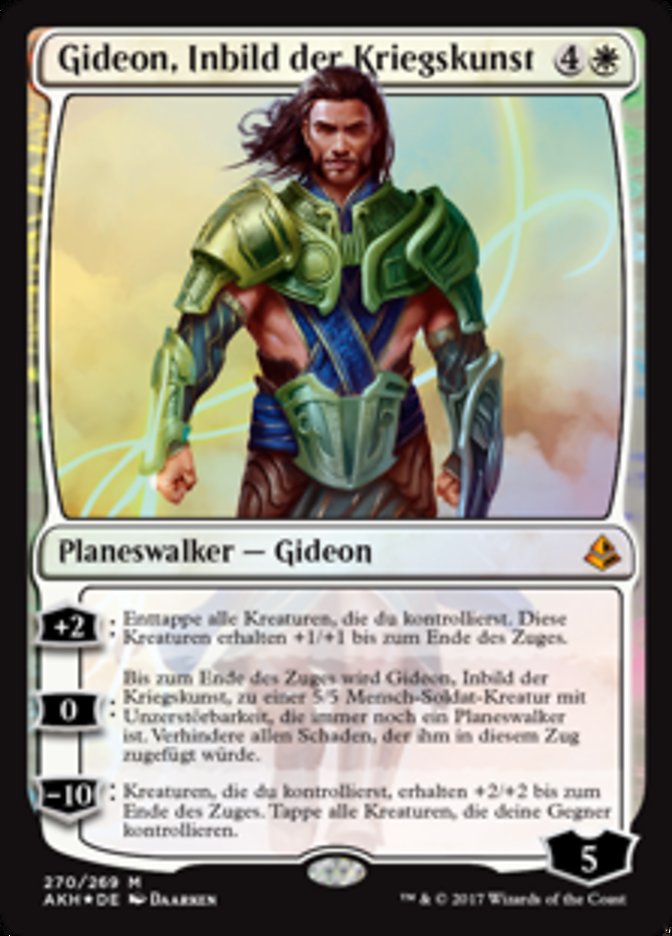 Gideon, Martial Paragon (Amonkhet #270)