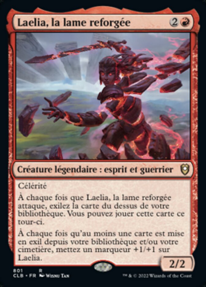 Laelia, the Blade Reforged (Commander Legends: Battle for Baldur's Gate #801)