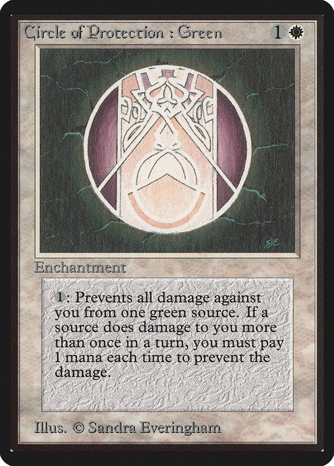 Circle of Protection: Green (Limited Edition Beta #12)