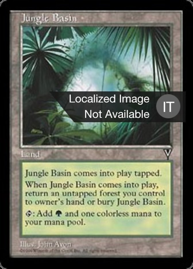 Jungle Basin (Visions #164)