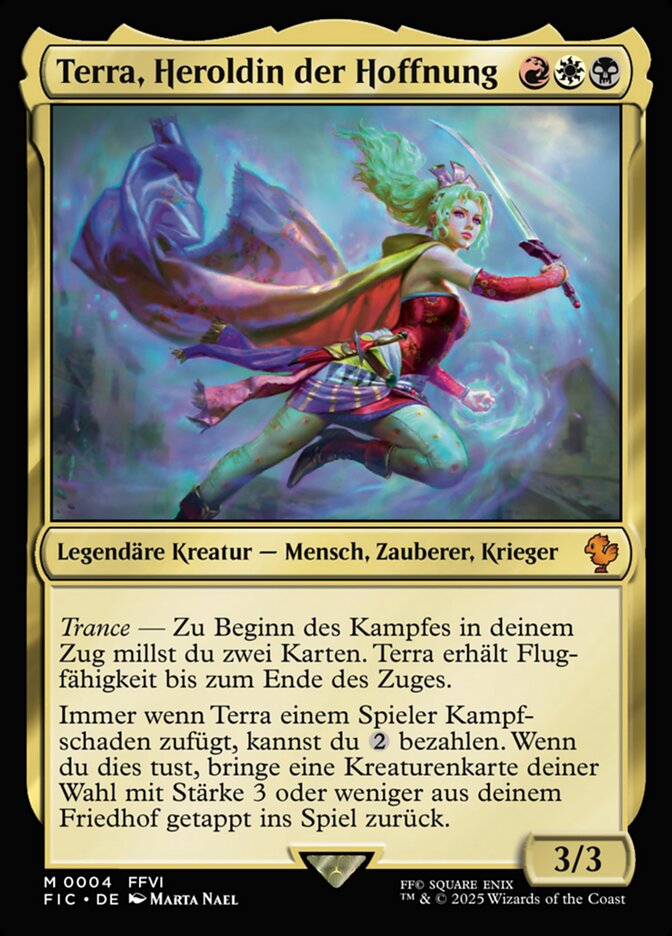 Terra, Heroldin der Hoffnung