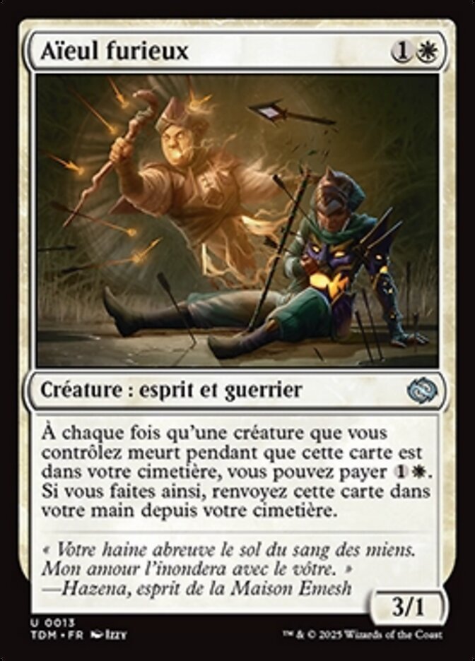 Aïeul furieux
