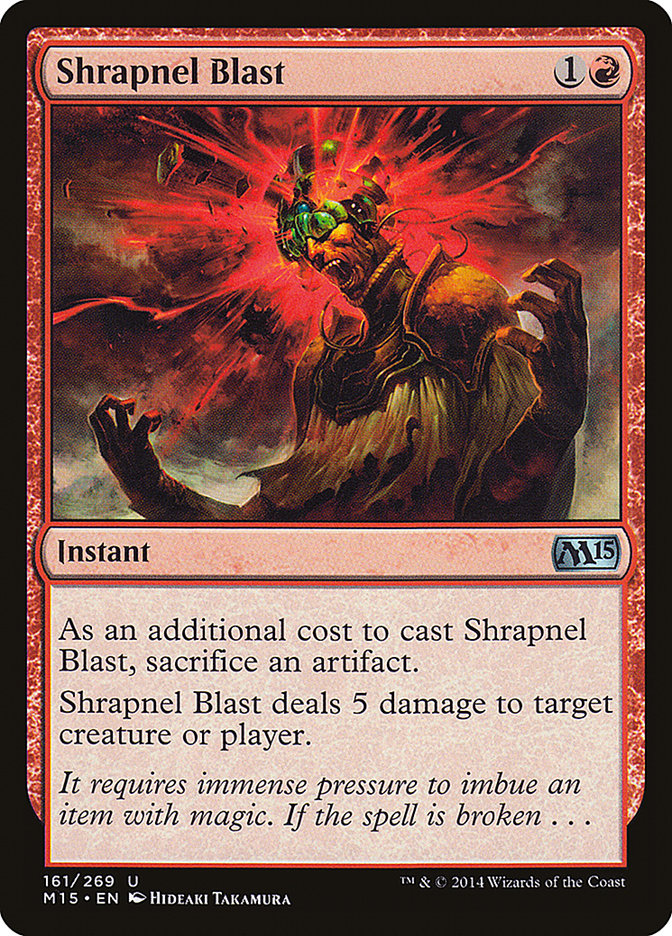 Shrapnel Blast (Magic 2015 #161)