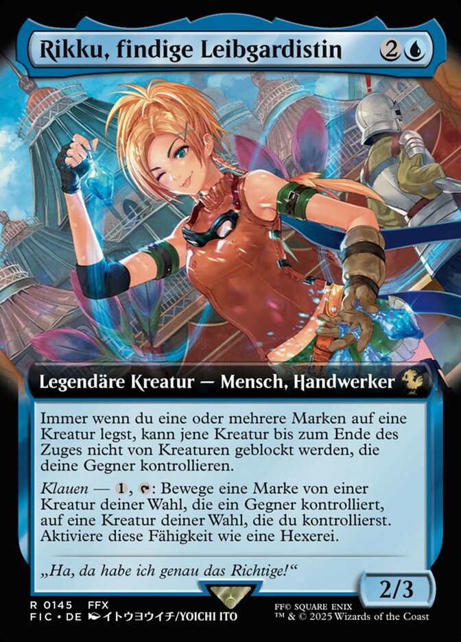 Rikku, findige Leibgardistin