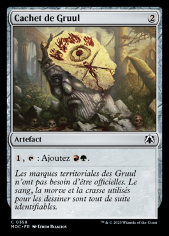 Gruul Signet (March of the Machine Commander #358)
