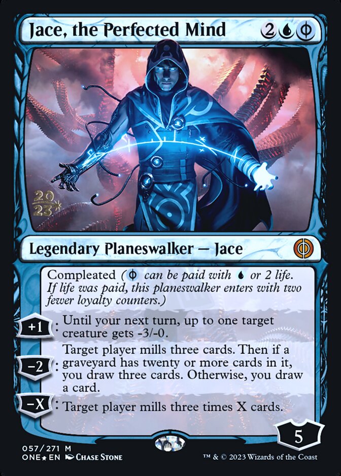 Jace, the Perfected Mind (Phyrexia: All Will Be One Promos #57s)