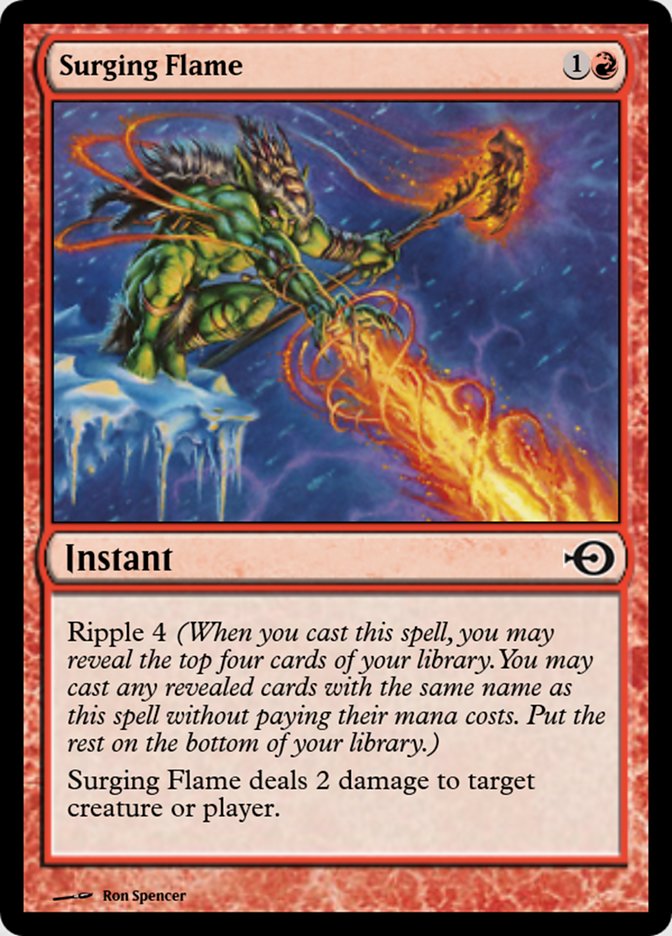 Surging Flame (Magic Online Promos #35178)