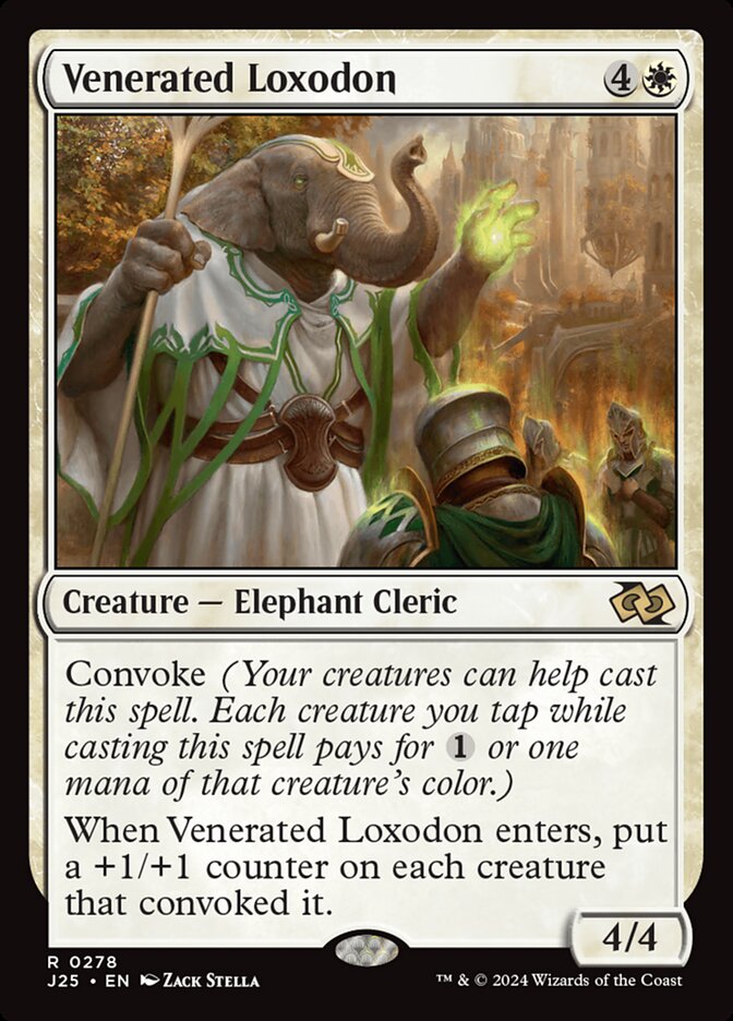 Venerated Loxodon (Foundations Jumpstart #278)