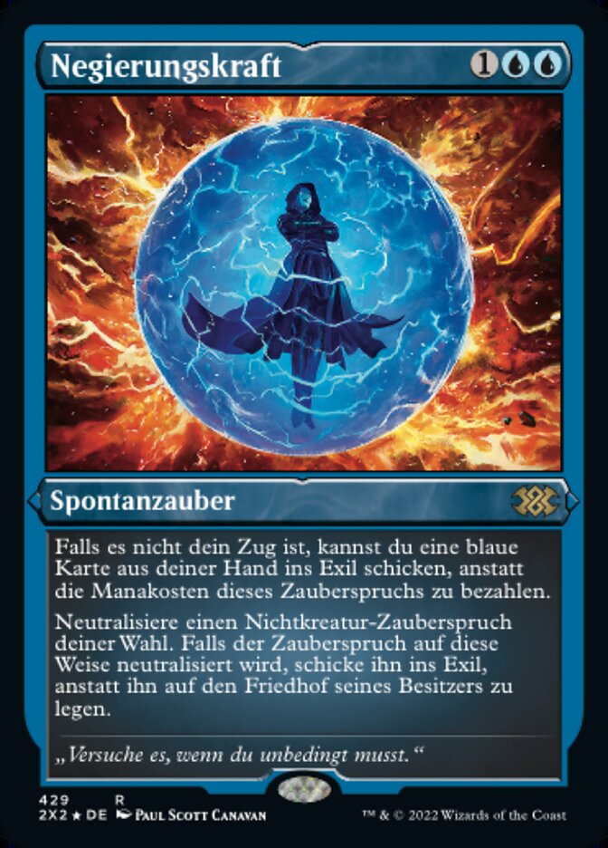 Force of Negation (Double Masters 2022 #429)
