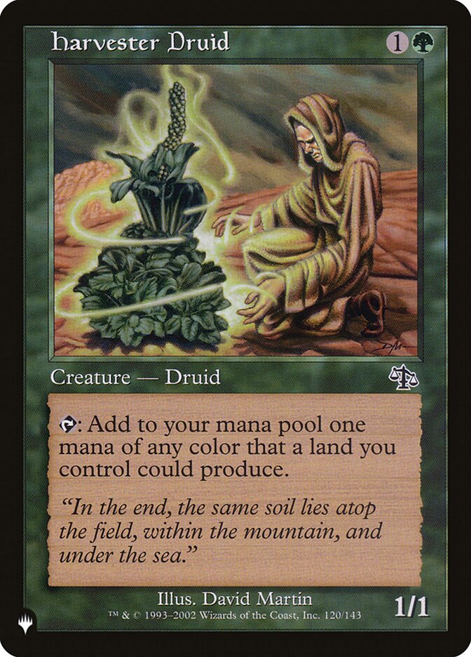 Harvester Druid (The List #JUD-120)