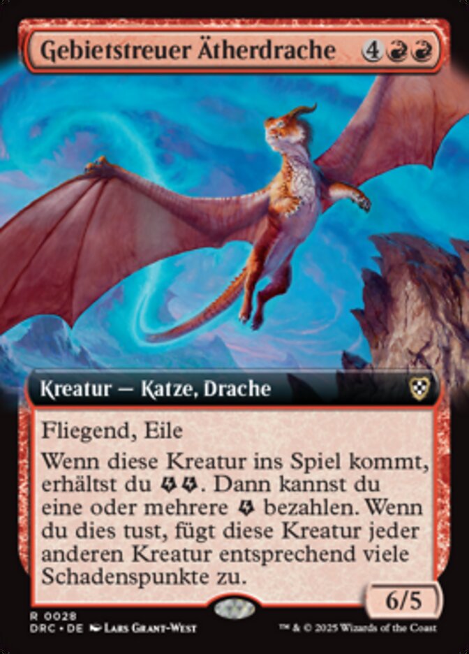 Gebietstreuer Ätherdrache