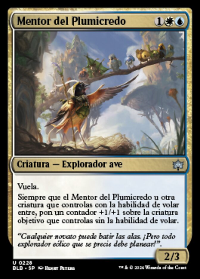 Mentor del Plumicredo