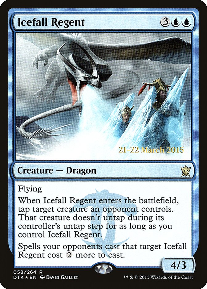 Icefall Regent (Dragons of Tarkir Promos #58s)