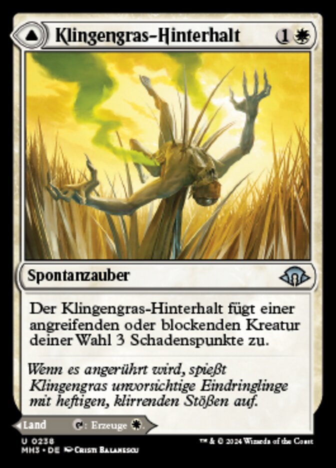 Razorgrass Ambush // Razorgrass Field (Modern Horizons 3 #238)