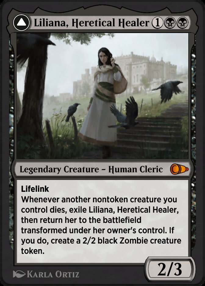 Liliana, Heretical Healer // Liliana, Defiant Necromancer (Pioneer Masters #94327)