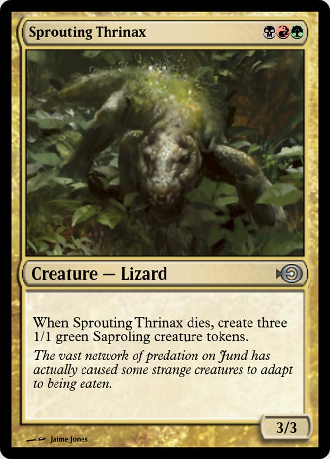 Sprouting Thrinax (Magic Online Promos #31451)