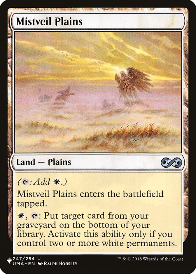 Mistveil Plains – The List