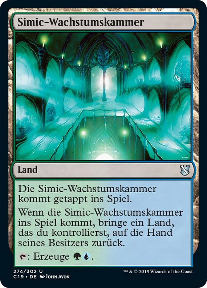 Simic Growth Chamber (Commander 2019 #274)
