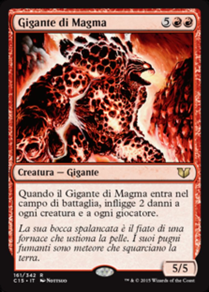 Magma Giant (Commander 2015 #161)