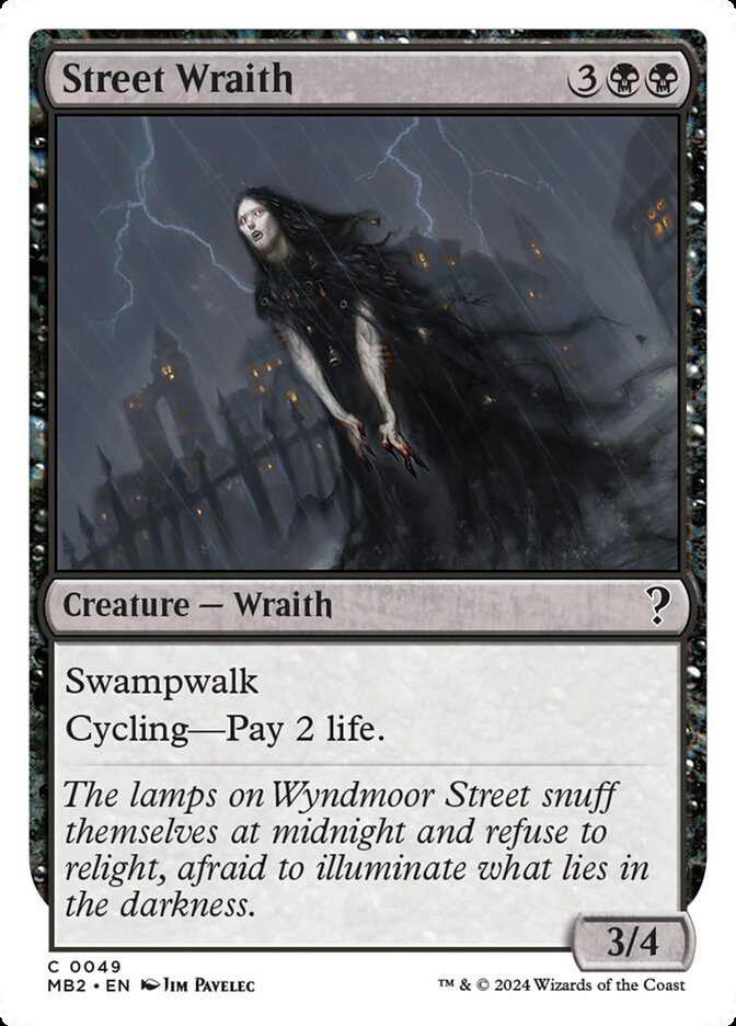 Street Wraith (Mystery Booster 2 #49)