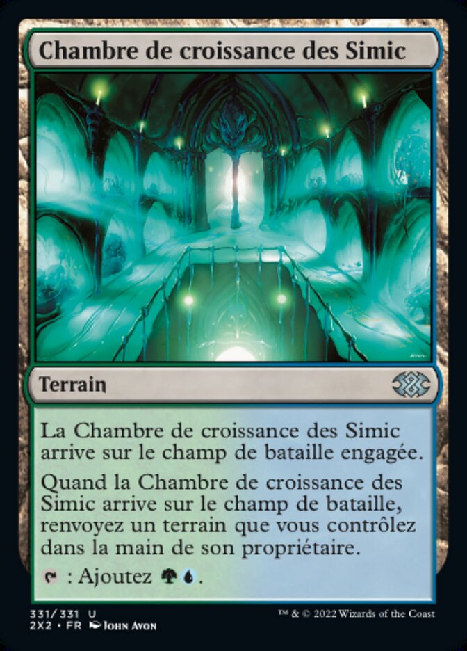 Simic Growth Chamber (Double Masters 2022 #331)