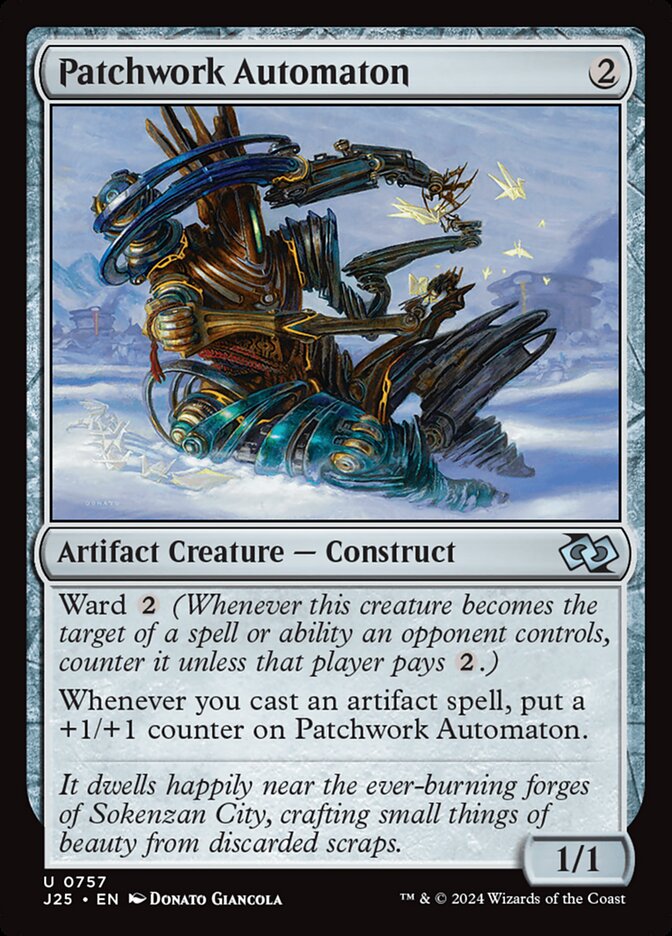 Patchwork Automaton (Foundations Jumpstart #757)