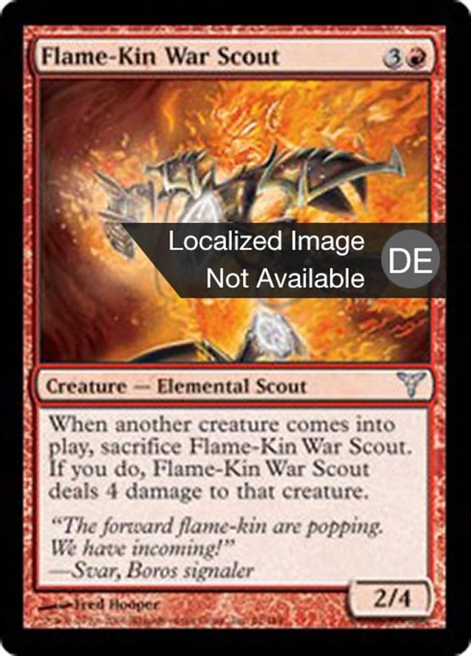 Flame-Kin War Scout (Dissension #61)