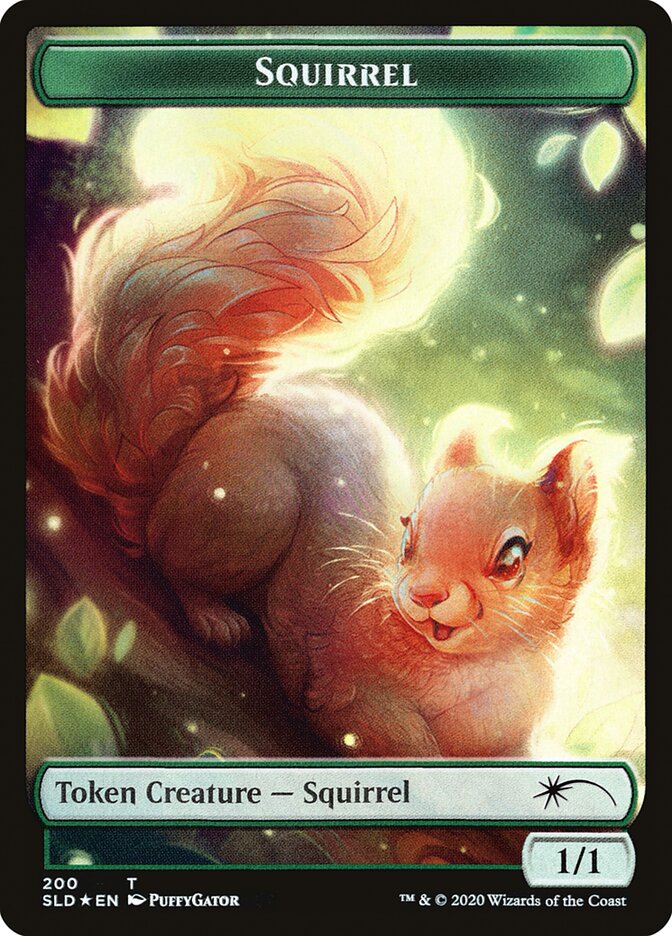 Squirrel · Secret Lair Drop (SLD) #200 · Scryfall Magic: The 