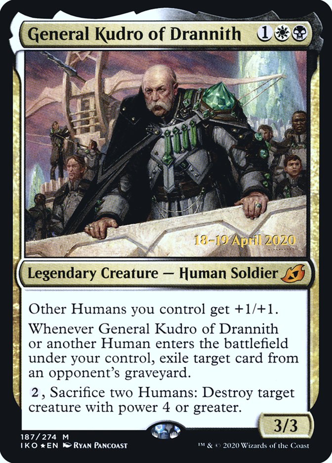 General Kudro of Drannith (Ikoria: Lair of Behemoths Promos #187s)