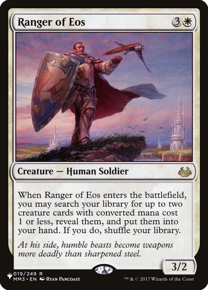 Ranger of Eos (The List #MM3-19)