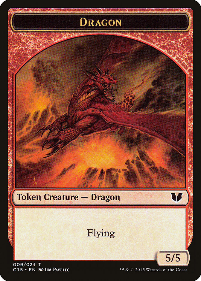 Dragon (Commander 2015 Tokens #9)