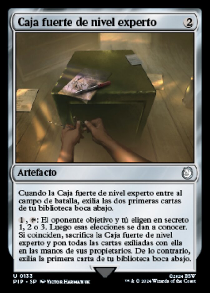 Caja fuerte de nivel experto