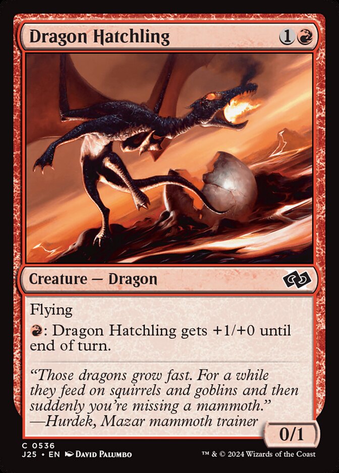 Dragon Hatchling (Foundations Jumpstart #536)