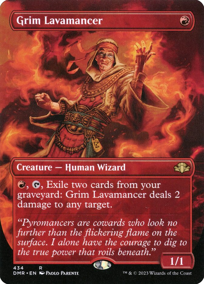 Grim Lavamancer (Dominaria Remastered #434)