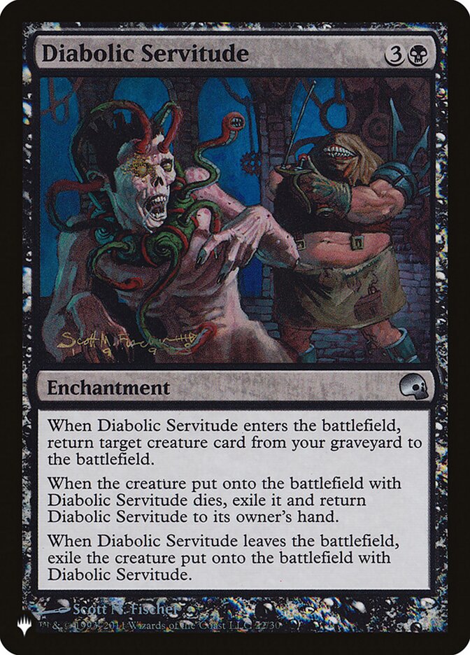 Diabolic Servitude (The List #PD3-22)